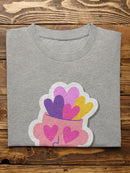 Loving Face T-shirt -SmartPrintsInk Designs