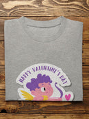 Happy Valentine's Day Cupid T-shirt -SmartPrintsInk Designs