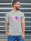 Arrow Through The Hearts T-shirt -SmartPrintsInk Designs