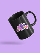 Arrow Through The Hearts Mug -SmartPrintsInk Designs