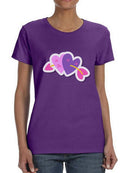 Arrow Through The Hearts T-shirt -SmartPrintsInk Designs