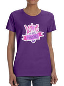 Love In Our Hearts! T-shirt -SmartPrintsInk Designs