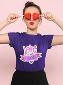 Love In Our Hearts! T-shirt -SmartPrintsInk Designs