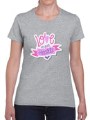Love In Our Hearts! T-shirt -SmartPrintsInk Designs