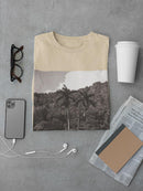 Vintage Car On The Road T-shirt -SmartPrintsInk Designs