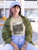 Vintage Car On The Road T-shirt -SmartPrintsInk Designs