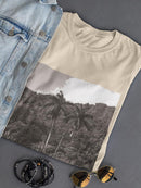 Vintage Car On The Road T-shirt -SmartPrintsInk Designs
