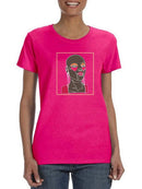 Woman Art T-shirt -SmartPrintsInk Designs