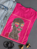 Woman Art T-shirt -SmartPrintsInk Designs