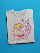 Dabbing Cupid T-shirt -SmartPrintsInk Designs