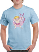 Dabbing Cupid T-shirt -SmartPrintsInk Designs