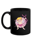 Dabbing Cupid Mug -SmartPrintsInk Designs