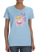 Dabbing Cupid T-shirt -SmartPrintsInk Designs