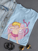 Dabbing Cupid T-shirt -SmartPrintsInk Designs