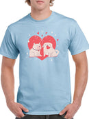 Loving Dogs T-shirt -SmartPrintsInk Designs