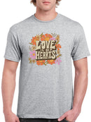 Love In Our Hearts. T-shirt -SmartPrintsInk Designs