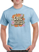 Love In Our Hearts. T-shirt -SmartPrintsInk Designs