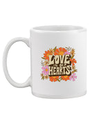 Love In Our Hearts. Mug -SmartPrintsInk Designs