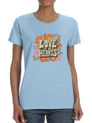 Love In Our Hearts. T-shirt -SmartPrintsInk Designs