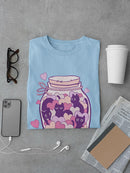 A Jar Of Kittens T-shirt -SmartPrintsInk Designs