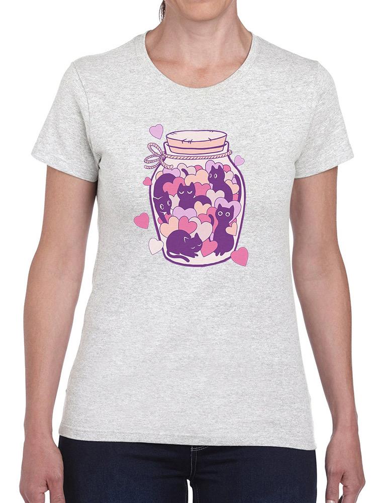 A Jar Of Kittens T-shirt -SmartPrintsInk Designs