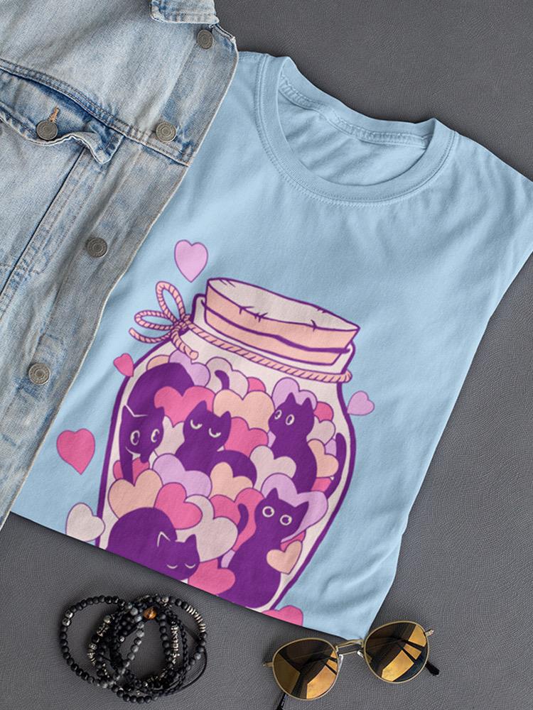 A Jar Of Kittens T-shirt -SmartPrintsInk Designs