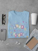 There Is Love In Our Hearts T-shirt -SmartPrintsInk Designs
