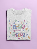 There Is Love In Our Hearts T-shirt -SmartPrintsInk Designs