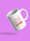 I'll Be Gentle, You Zombie Mug -SmartPrintsInk Designs