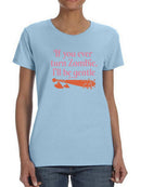 I'll Be Gentle, You Zombie T-shirt -SmartPrintsInk Designs