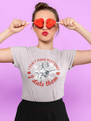 I Only Date Mistakes T-shirt -SmartPrintsInk Designs