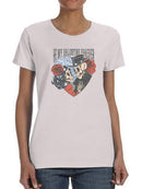 Be My Valentine Forever T-shirt -SmartPrintsInk Designs