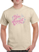 You Are My Heart T-shirt -SmartPrintsInk Designs