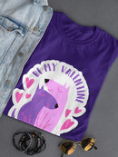 Be My Valentine, Dogs T-shirt -SmartPrintsInk Designs