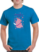 Thinking About You, Cupig T-shirt -SmartPrintsInk Designs