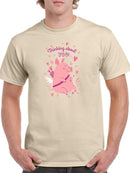Thinking About You, Cupig T-shirt -SmartPrintsInk Designs