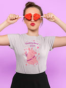 Thinking About You, Cupig T-shirt -SmartPrintsInk Designs