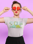 You Are My Heart, Dinosaur T-shirt -SmartPrintsInk Designs
