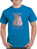 Happy Valentine's Day Dogs T-shirt -SmartPrintsInk Designs
