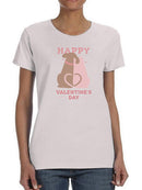 Happy Valentine's Day Dogs T-shirt -SmartPrintsInk Designs