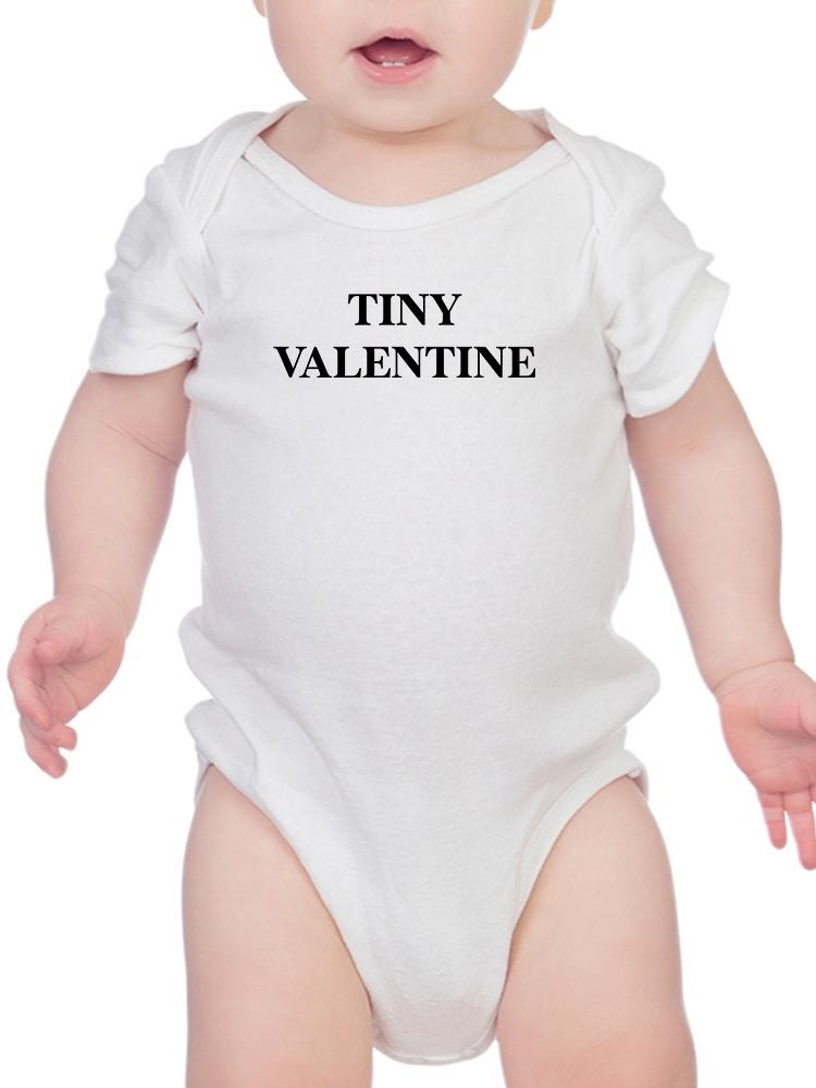 Tiny Valentine Bodysuit -SmartPrintsInk Designs