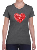 Heart Of Hearts T-shirt -SmartPrintsInk Designs