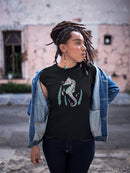 Sea Horse Art T-shirt -SmartPrintsInk Designs