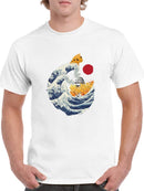 Ocean Waves T-shirt -SmartPrintsInk Designs