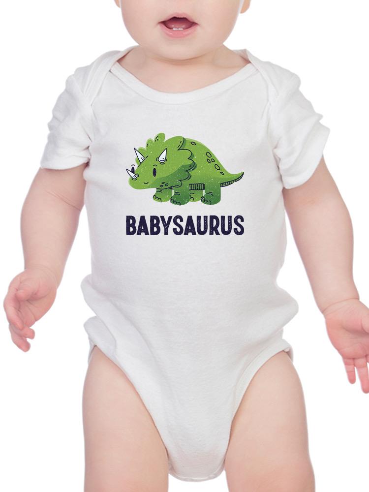 Babysaurus Bodysuit -SmartPrintsInk Designs
