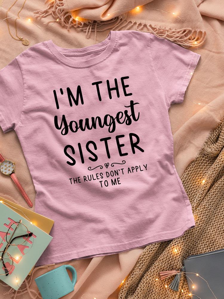 I'm The Oldest Sister T-shirt -SmartPrintsInk Designs