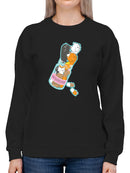Anidepressants Cats Sweatshirt -SmartPrintsInk Designs