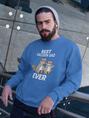 Best Raccoon Dad Ever Sweatshirt -SmartPrintsInk Designs
