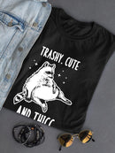 Trashy. Cute And Thicc T-shirt -SmartPrintsInk Designs