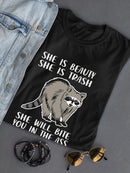 She Will Bite You In The A** T-shirt -SmartPrintsInk Designs